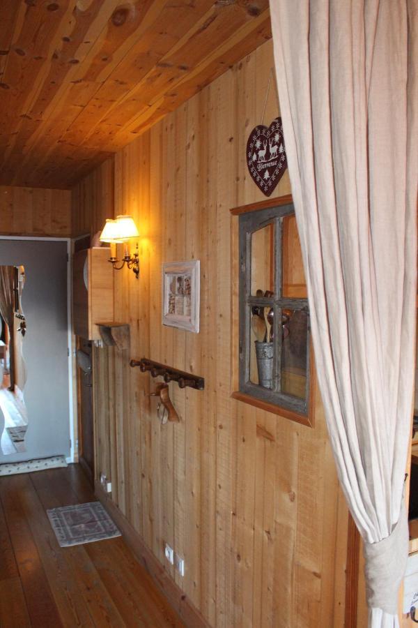 Praloup 1600 beau studio avec très belle vue Pra Loup Esterno foto
